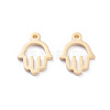 304 Stainless Steel Charms X-STAS-I151-11G-1