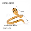 304 Stainless Steel with Cubic Zirconia Cuff Rings FS-WGA1504-03-1