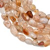 Natural Cherry Blossom Agate Beads Strands GG-C286-A24-3