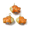 Handmade Porcelain Pendants PR-CBA0027-10G-08-1