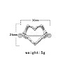 304/316 Stainless Steel Nipple Rings WG57600-02-1