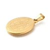 304 Stainless Steel Pendants STAS-K394-04G-02-2