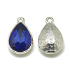 Alloy Glass Pendants PALLOY-T028-10x14mm-11-2
