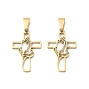 201 Stainless Steel Pendants STAS-K310-01A-G-1