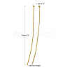 Brass Ball Head Pins RP0.6x70mm-G-5