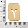 304 Stainless Steel Pendants STAS-D200-01Y-G-3