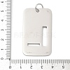 304 Stainless Steel Pendants STAS-M115-01P-L-3