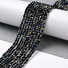 Electroplate Glass Beads Strands LS-GLAA-H021-01A-HP09-3