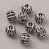 Tibetan Style Alloy European Beads FIND-TAC0002-065F-01-2