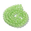 Crackle Glass Beads Strands X-CCG-Q001-10mm-11-4