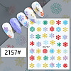 Christmas Theme Nail Art Stickers MRMJ-N033-2157-1