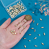 Brass Cord End FIND-PH0028-49B-G-3