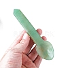 Natural Green Aventurine Carved Healing Spoon Figurines PW-WG90098-03-1