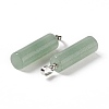 Natural Green Aventurine Pendants G-E135-02P-02-3