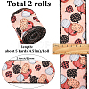 Pumpkin Pattern Polyester Ribbon OCOR-WH20003-66-2