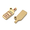 304 Stainless Steel Enamel Pendants SA-CBAD60D-08G-02-2