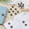 1-Hole Alloy Buttons FIND-FG0004-58A-4