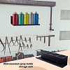 Zinc Alloy Wall Mounted Cylinder Tube Display Rack AJEW-WH0542-049-6