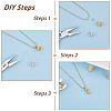 HOBBIESAY 40pcs 4 style Alloy Pendant Bails FIND-HY0002-01-4