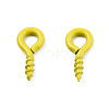 Spray Painted Iron Screw Eye Pin Peg Bails IFIN-N010-002A-14-3