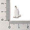 304 Stainless Steel Enamel Charms STAS-L022-289P-3