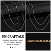 1Roll 304 Stainless Steel Cable Chains CHS-UN0001-28-4