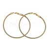 Ion Plating(IP) 304 Stainless Steel Ring Hoop Earrings for Women EJEW-M023-08A-2