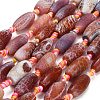 Dyed & Heated Natural Fire Crackle Agate Beads Strands GG-CBAB9C6-A01-02-2