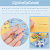 2880Pcs 8 Colors Opaque Colours Glass Twist Bugle Beads EGLA-PH0001-33-4