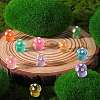 100Pcs 10 Colors Mushroom Luminous Resin Display Decorations RESI-SZ0003-46-5