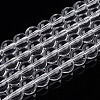 Transparent Glass Beads Strands GLAA-T032-T8mm-13-1