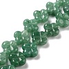 Natural Green Aventurine Beads Strands G-P520-A02-01-1
