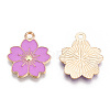 Alloy Enamel Pendants ENAM-S121-115H-2