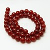 Natural Carnelian Beads Strands G-G338-4mm-02-2