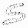 Non-Tarnish 304 Stainless Steel Chain Necklaces STAS-P164-21P-1