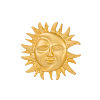 Sun God Brooch Pin JEWB-Z031-10G-1