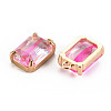 Transparent Glass Pendants GLAA-S193-008-B01-3