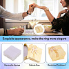 Square Paper Jewelry Ring Gift Boxes with Bowknot CON-TAC0010-80D-5