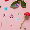 40Pcs 8 Style Plastic Beads KY-DC0001-12-5