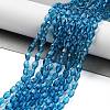 Glass Beads Strands X-GLAA-R024-6x4mm-4-1