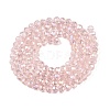 Electroplate Glass Beads Strands EGLA-A044-T4mm-B22-3