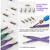 Zinc Alloy End Caps FIND-PH0001-48P-WH-6