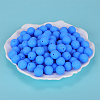 Round Silicone Focal Beads SI-JX0046A-15-3