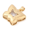 Rack Plating Brass Pendants KK-I710-09A-2