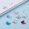 Transparent Glass Charms GLAA-T016-23-4