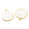 Alloy Enamel Pendants ENAM-D051-18G-01-3