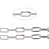 304 Stainless Steel Paperclip Chains CHS-L022-05P-1