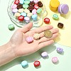 35Pcs 7 Colors Opaque Acrylic Imitation Food Beads OACR-CJ0002-72-4