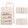 Rectangle PU Leather Envelope Travel Folding Rolls AJEW-WH048-966C-1