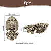 1Pc Tibetan Style Brass Shackle Clasps KK-NB0003-67B-2